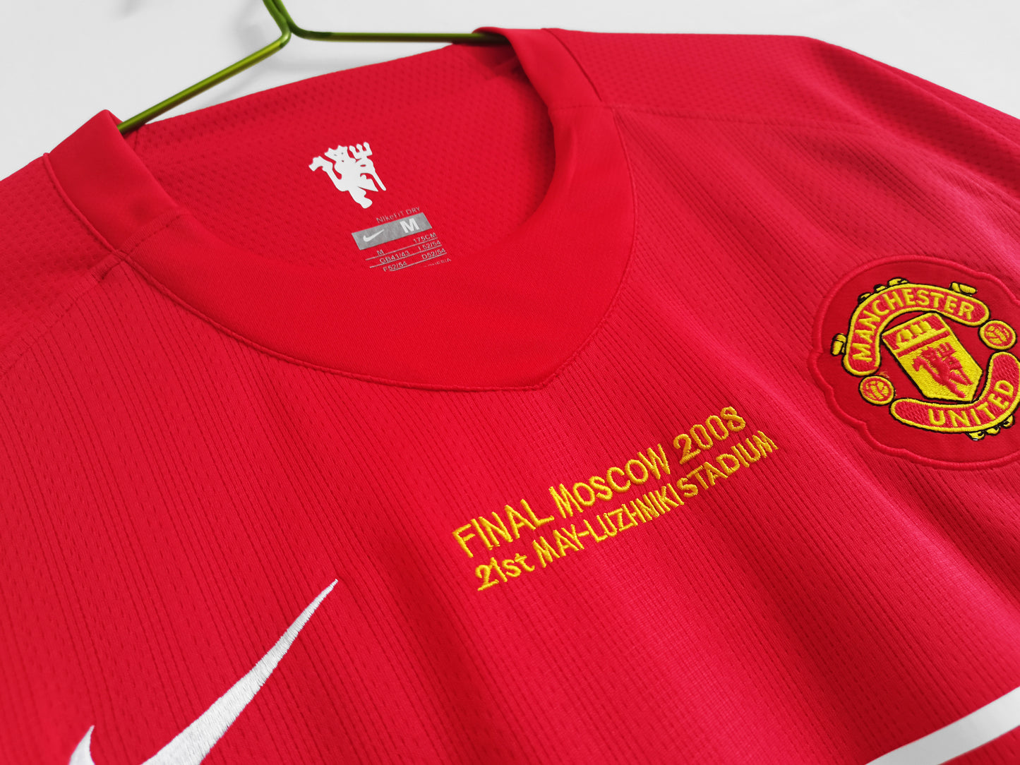 Manchester United manga larga 07/08 FINAL
