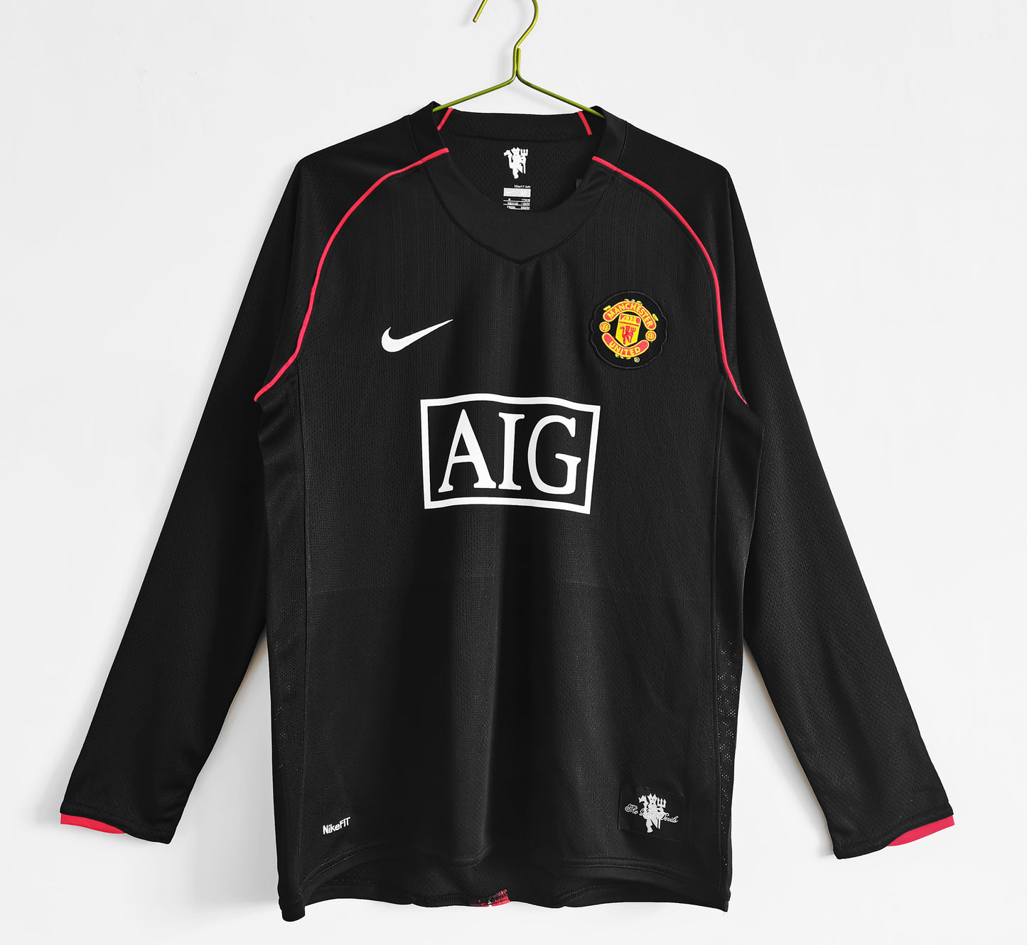 Manchester United manga larga 07/08 alternativa