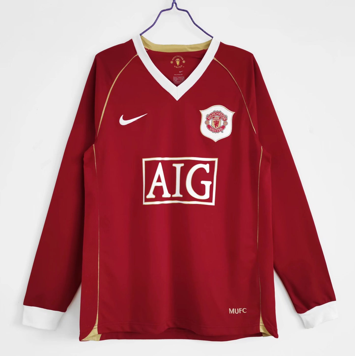 Manchester United manga larga 06/07