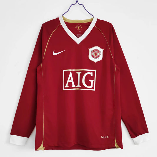 Manchester United manga larga 06/07